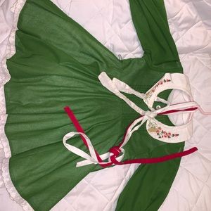 WDW green Christmas dress